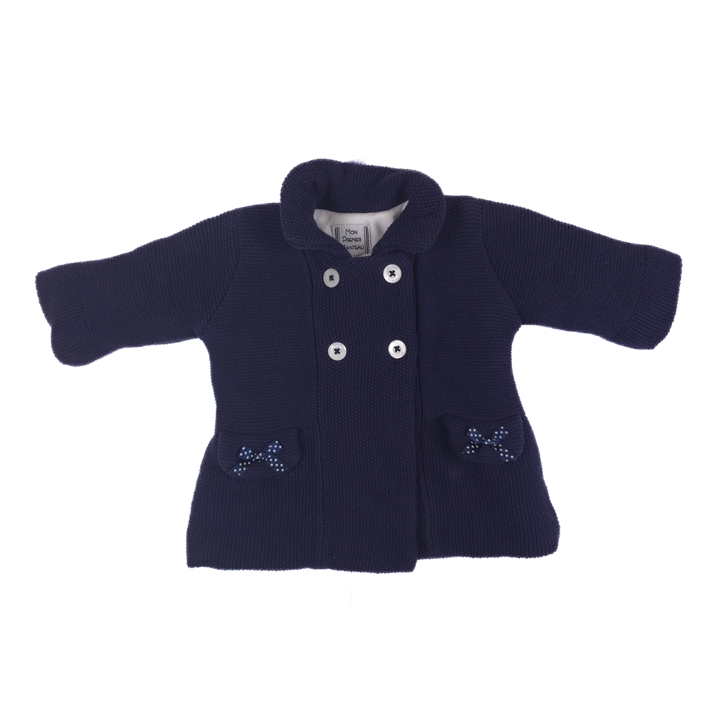 Jacadi Navy Pea Coat for Kids